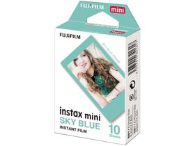 Filme Instantâneo Fujifilm Instax Mini Sky Blue - com 10 Poses