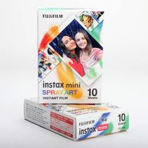 Filme Instantâneo Fujifilm Instax Mini Spray Art 10 Fotos