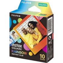 Filme Instantâneo Fujifilm Instax Square Rainbow (10 fotos)