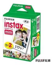 Filme Instantâneo Instax Com 20 Poses Fujifilm Filmemini20 Cor Branco