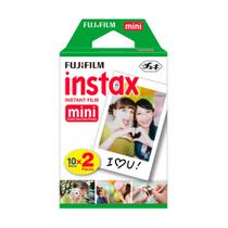 Filme Instantâneo Instax Fujifilm Cor Branco - 20 Fotos