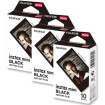 Filme Instantâneo Instax Mini Black Fujifilm - 30 Fotos