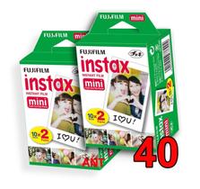 Filme Instantâneo para Camera FUJIFILM INSTAX Mini 10 11 e 12 com 40 Fotos