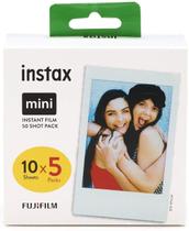 Filme instax mini 50 fotos com borda branca