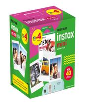 Filme Instax Mini FujiFilm - 40 Fotos