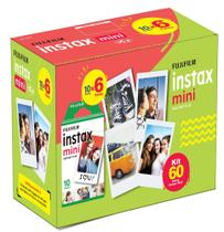 Filme Instax Mini FujiFilm - 60 Fotos