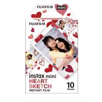 Filme Instax Mini Heart Sketch - 1 CX Filme Instax Mini Heart Sketch - 1 CX