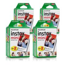 Filme Instax Mini Instantâneo Fujifilm - Kit 80 Fotos