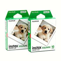 Filme Instax Square Fujifilm 20 Fotos para Câmera Sq1 Sq6 Sq20 Borda Branco - Original Filme Instax Square Fujifilm 20 Fotos para Câmera Sq1 Sq6 Sq20 Borda Branco - Original