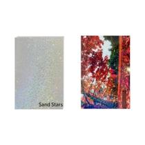 Filme Laminador Holográfico Autoadesivo A4, 20 Folhas, Adesivo Vinílico Transparente À Prova d'Água,