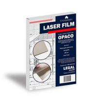 Filme Laser Opaco Fotolito Para Serigrafia Ofício Impressão Laser C/100 - Technova