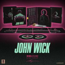 Filme Lionsgate John Wick Titans of Cult 4K Steelbook Filme Lionsgate John Wick Titans of Cult 4K Steelbook