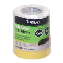 Filme mascaramento c fita crepe 45cmx20m atlas Filme mascaramento c fita crepe 45cmx20m atlas