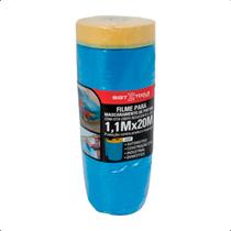 Filme Mascaramento Com Fita 1,1x20m Eletrostático Resistente 120c Para Pintura Automotiva Filme Mascaramento Com Fita 1,1x20m Eletrostático Resistente 120c Para Pintura Automotiva