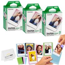 Filme, molduras magnéticas, tecido de microfibra Fujifilm Mini Instax