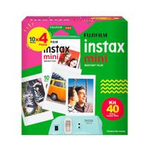 Filme para Instax Mini com 40 Fotos - 40 Filmes Instantâneos - Fujifilm