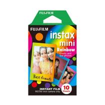 Filme para Instax Mini Rainbow com 10 Fotos - 10 Filmes Instantâneos - Fujifilm