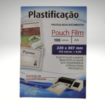 Filme para Plastificação Poleseal A4 125 micras - 100 unidades