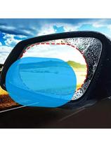Filme Protetor Impermeável Antiembaçante Para Espelho Retrovisor De Carro 2pcs Adesivos Filme Protetor Impermeável Antiembaçante Para Espelho Retrovisor De Carro 2pcs Adesivos