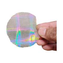 Filme Protetor Transparente De 58mm Com Padrão De Estrela a Laser Para Fabricante De Botões, 100