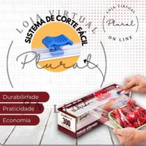 Filme PVC 28cm X 300 Metros - Filme de PVC - COM LÂMINA DE CORTE