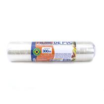Filme Pvc 28cm X 300m Refil Embalagem Alimentícia Transparente
