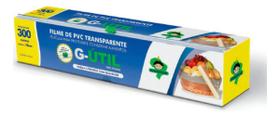 Filme Pvc C/ Trilho Cortante 38cmx300metros Cozinha Filme Pvc C/ Trilho Cortante 38cmx300metros Cozinha
