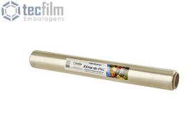 Filme pvc tecfilm 28cm x 100m refil linha domestica