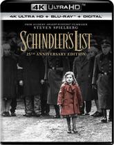 Filme Schindler's List, edição do 25º aniversário 4K UHD