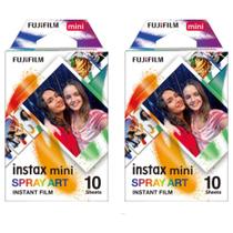 Filme Spray Art Instax Mini Instantâneo Fujifilm - 20 Fotos