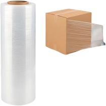 Filme strech trasnparente 50 cm 500mm 25 micras bobina 3kg Filme strech trasnparente 50 cm 500mm 25 micras bobina 3kg