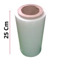 Filme Stretch 25cm x 250m Kit com 8 Rolos Super Reforçados