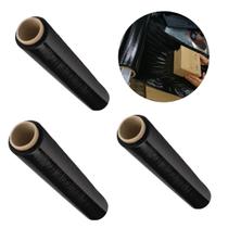 Filme Stretch 3 Unidades 4kg 100% Black - Super Aderência