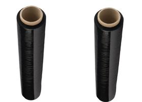 Filme Stretch 400 Metros 100% Black 2 Unid. De 4kg Econômico Alta Aderência
