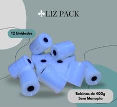 Filme Stretch, Kit 12 Bobinas 10 cm. Uso facil, com 400 g, 400 metros. Filme Stretch, Kit 12 Bobinas 10 cm. Uso facil, com 400 g, 400 metros.