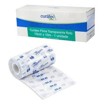 Filme Transparente 10 cm x 2 m - Curatec 1 Rolo