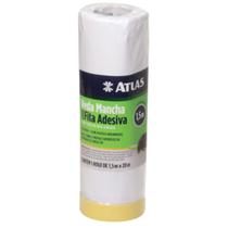 Filme Veda Manchas Impermeável Com Fita Adesiva 1,5m X 20m