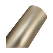 Filme Vinílico Metálico Fosco Dourado Champagne Em Rolo, Adesivo Para Carro, Decalque Para Veículo Filme Vinílico Metálico Fosco Dourado Champagne Em Rolo, Adesivo Para Carro, Decalque Para Veículo