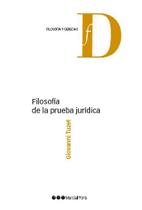 Filosofía de la prueba jurídica - Marcial Pons