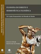 Filosofia do direito e hermenêutica filosófica - 2019