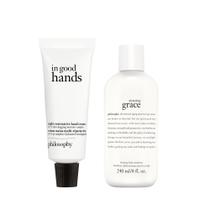 Filosofia do pacote de emulsão corporal e creme para mãos Amazing Grace