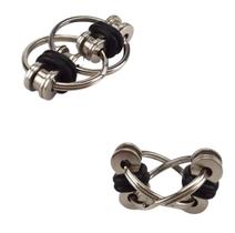 Filppy Chain Fidget Toy Anti Stress E Ansiedade Preto