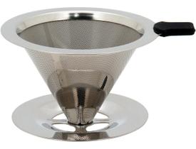 FILTER FILTRO CAFÉ 9x15x12cm INOX PRATA FILTER FILTRO CAFÉ 9x15x12cm INOX PRATA