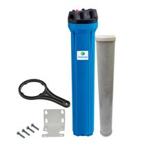 Filtro 20" Completo para Poço Artesiano 3/4 com Refil - Vazão até 2500 L/h