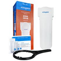 Filtro Acqua 230 Branco Carbon Block 9.3/4 POU Com Inmetro Acquabios Filtro Acqua 230 Branco Carbon Block 9.3/4 POU Com Inmetro Acquabios