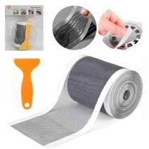 Filtro Adesivo Pvc Ralo 5Mx10Cm + Espatula Plastico 12,5X5,5