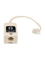 Filtro Adsl Telmax F2-T1 Simples Bege Homologado