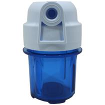 Filtro Água Carcaça 5" Azul S/ Elemento Filtrante Rosca 1/2 Filtro Água Carcaça 5" Azul S/ Elemento Filtrante Rosca 1/2
