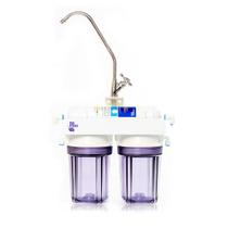 Filtro Água Consumo Remove Cloro Completo Torneira Transp 5"