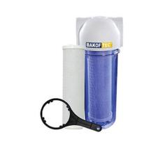 Filtro Agua Entrada Bakof 9 3/4 - c/ Refil de Carvao Ativado - Bakof Tec